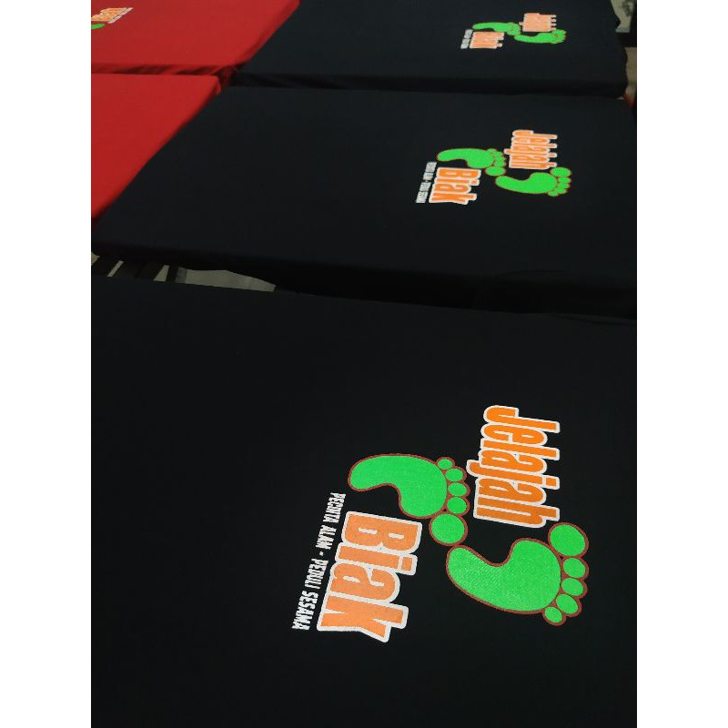 Kaos Sablon Komunitas/Satuan/Grosir/plastisol