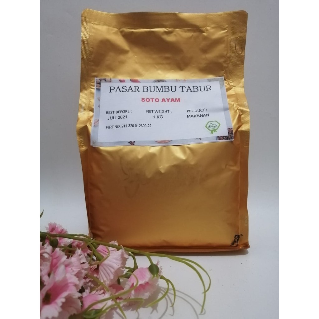 

BUMBU TABUR SOTO AYAM 1 KG BUBUK MAKANAN ENAK MURAH HALAL