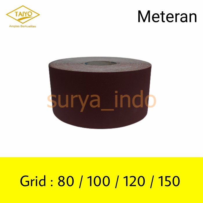 AMPLAS ROLL GRID 80-150 TAIYO AMPELAS KAIN GOSOK (METERAN)