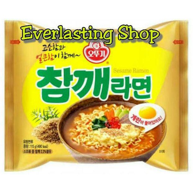 

Ottogi Sesame Ramen With Egg Block ( Korean Ramyeon , Ramyun )
