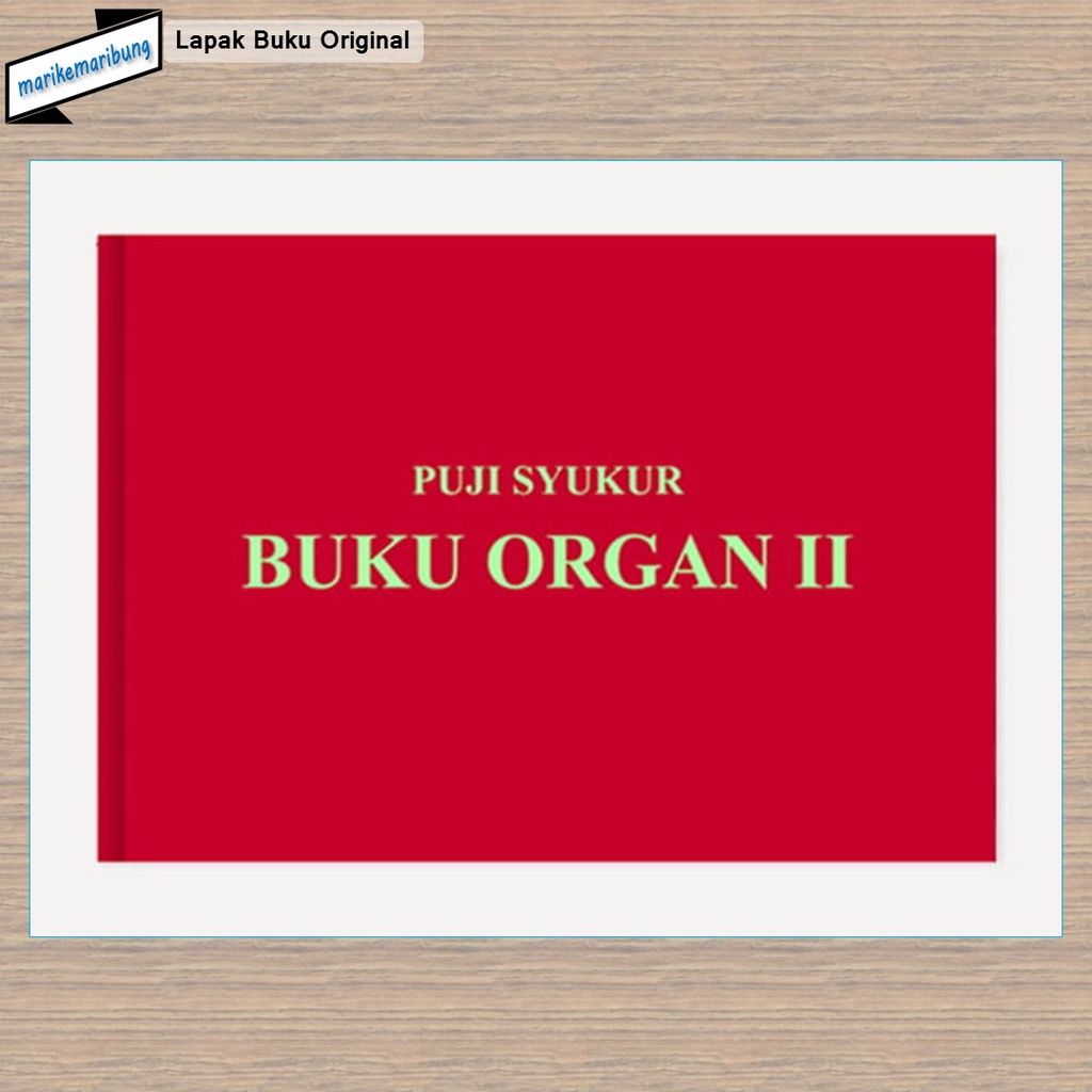 Buku Puji Syukur Organ II