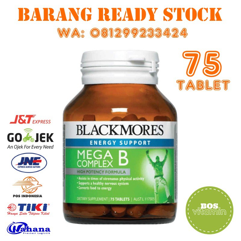 Blackmores Mega B Complex - 75 Tablet