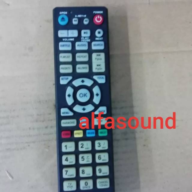 REMOTE STANDARD KARAOKE PLAYER GEISLER