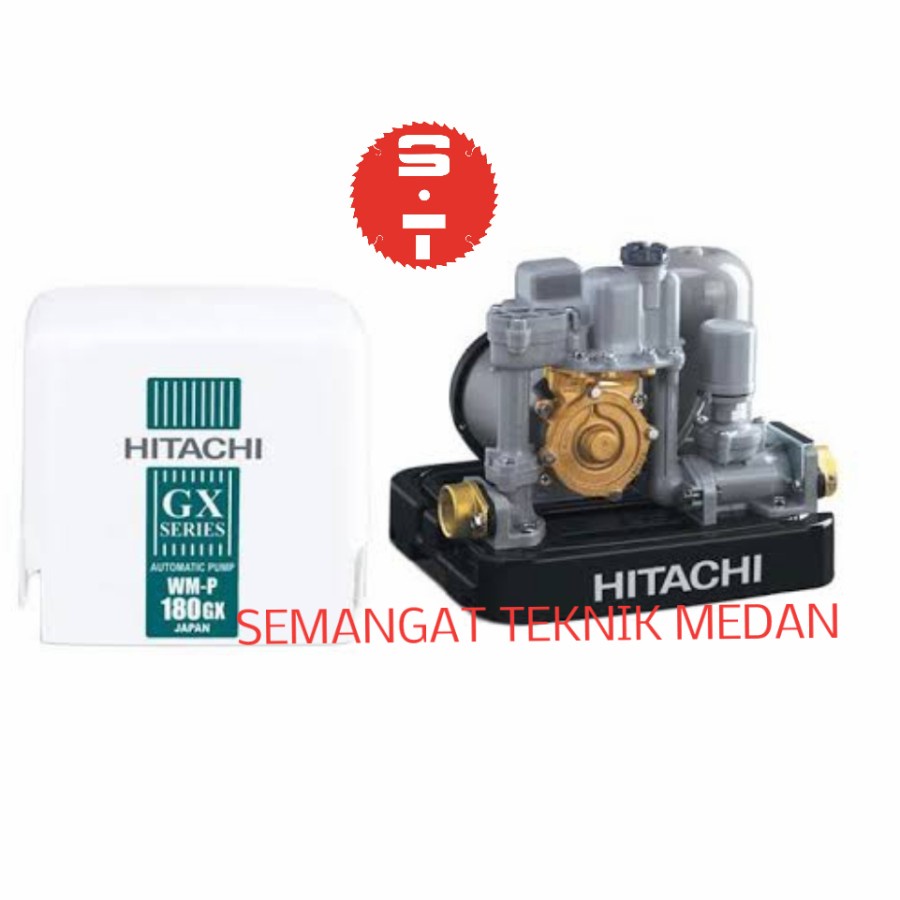 Pompa Air Otomatis Hitachi WM-P180GX - Booster Pump