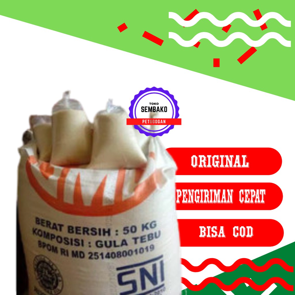 

Gula Pasir Putih GMP Setengah Kilo 500 Gram