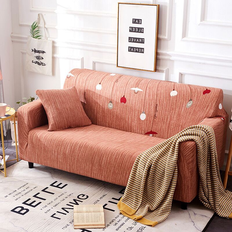 COVER SOFA SEATER Sarung SOFA stretch elastis BROWNLIGHT cover sofa