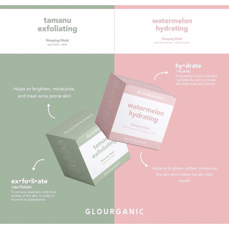 GLOURGANIC SLEEPING MASK