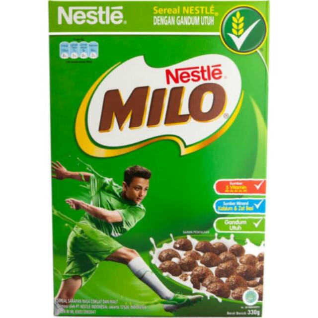 

NESTLE sereal MILO kemasan box 170gr