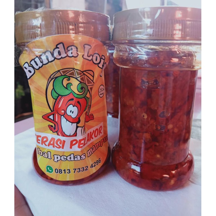 

sambal terasi pelakor pedasmampus