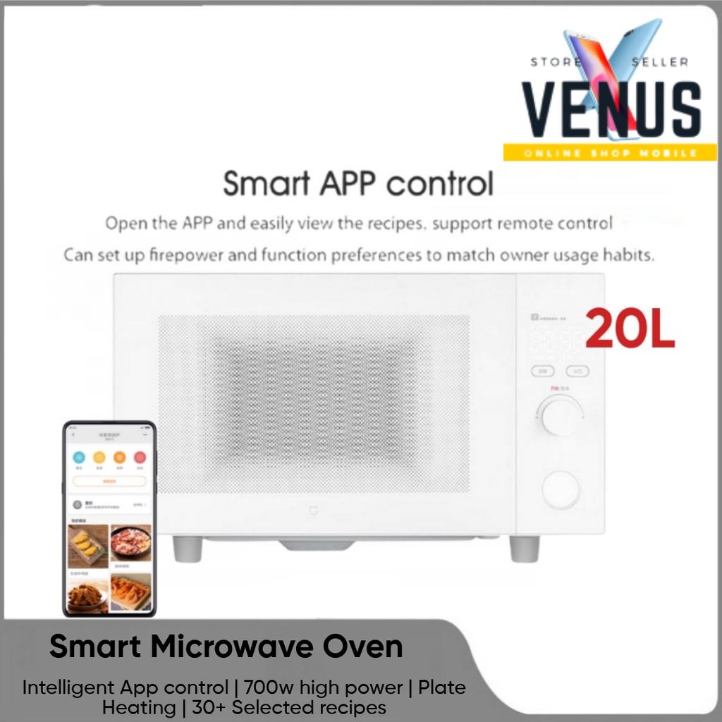 Mi Mijia Smart Microwave Oven 20L Capasity Heating Stove App Control