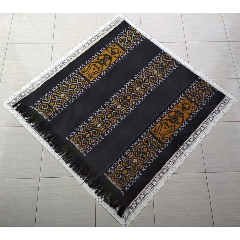 Jua   l Kain Tenun Blanket Troso Etnik Gold Black | Shopee Indonesia