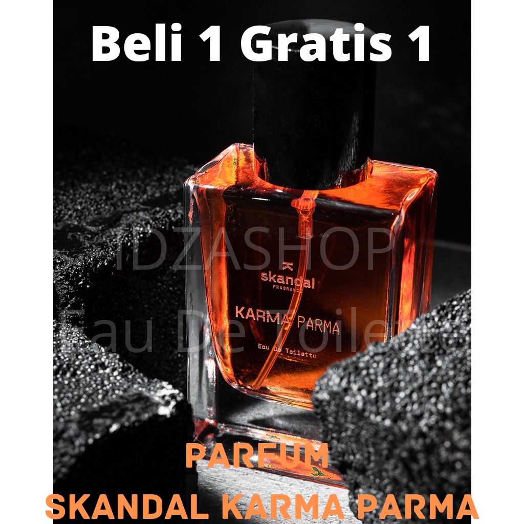 COD BELI 1 GRATIS 1 PARFUM SKANDAL KARMA PARMA PARFUM PRIA TERLARIS