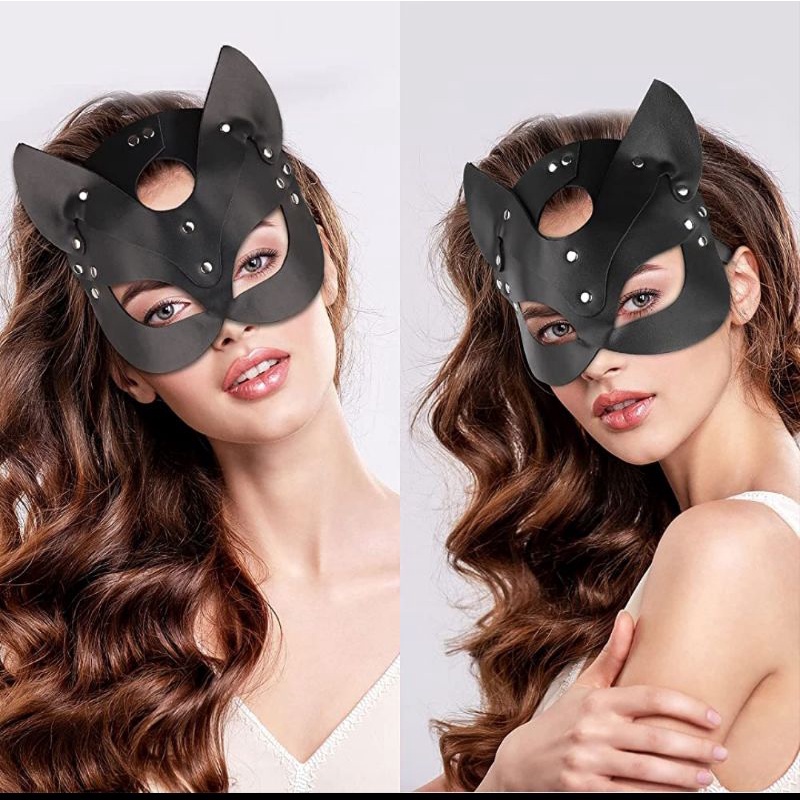 cosplay cat harness mask