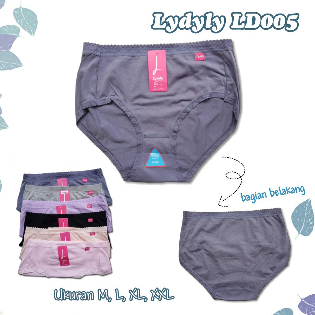 12 Pcs CD LYDYLY 005 Renda Wanita | Celana Dalam Lydyly | Celana Wanita Dewasa | Sguna Lusinan