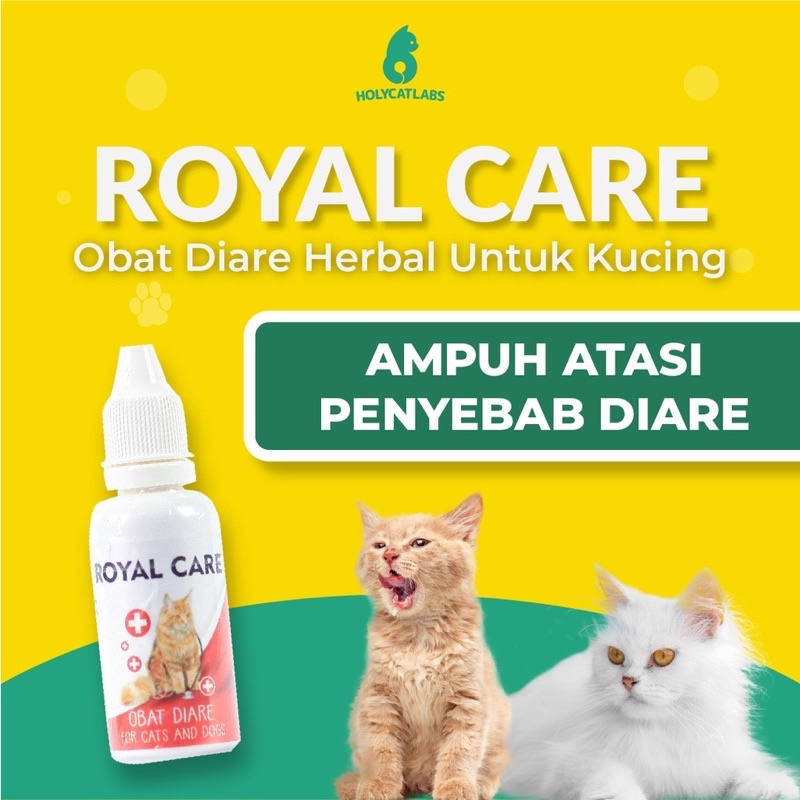 Obat Diare Kucing ROYAL CARE DIARE herbal