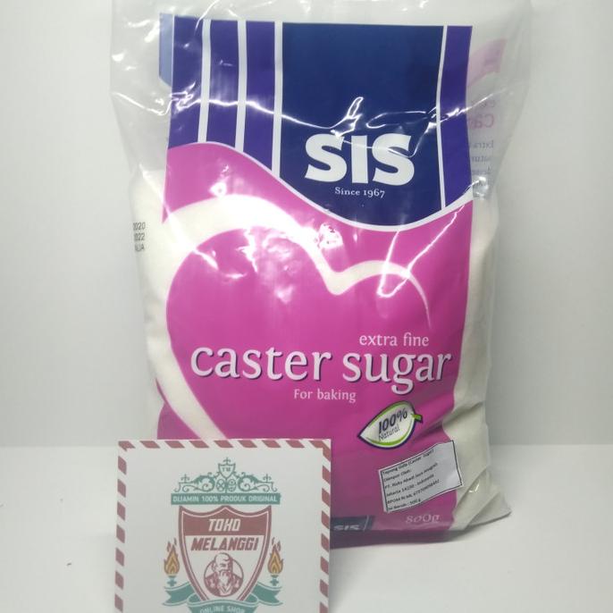 

Sis Extra Fine Caster Sugar For Baking 800 gr