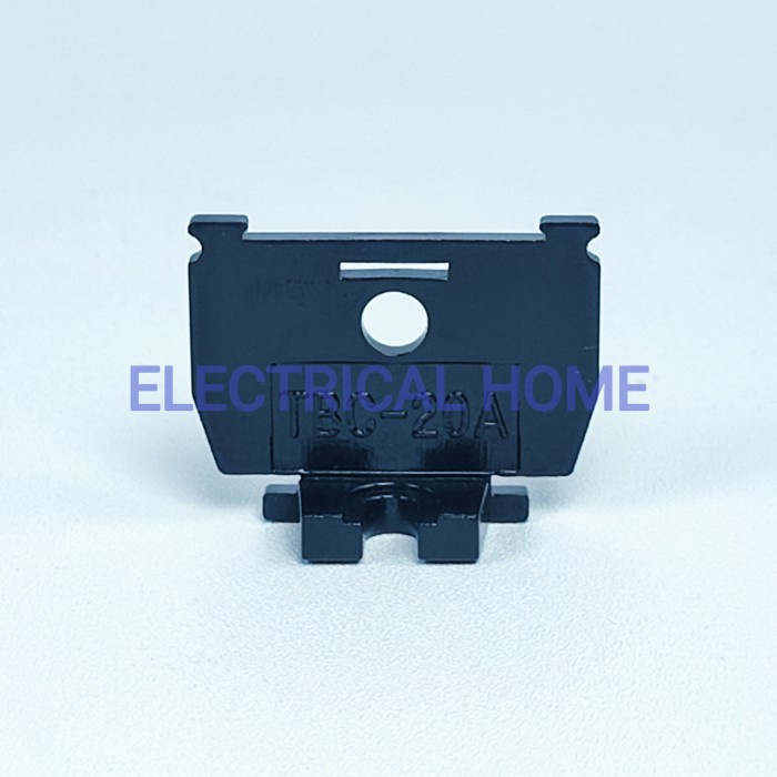 End Plate Terminal Block TBC 20A Din Rail.