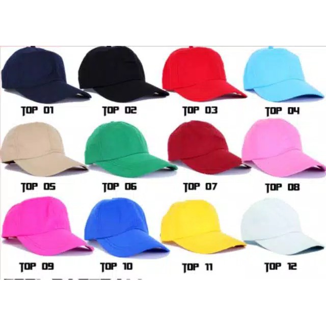 TOPI ANAK BASEBALL USIA 2 - 9 TAHUN ALLSIZE POLOSAN