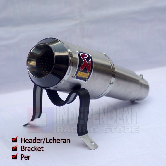 Knalpot Racing MX King/135, FU, Sonic / Akrapovic GP M1 Titan