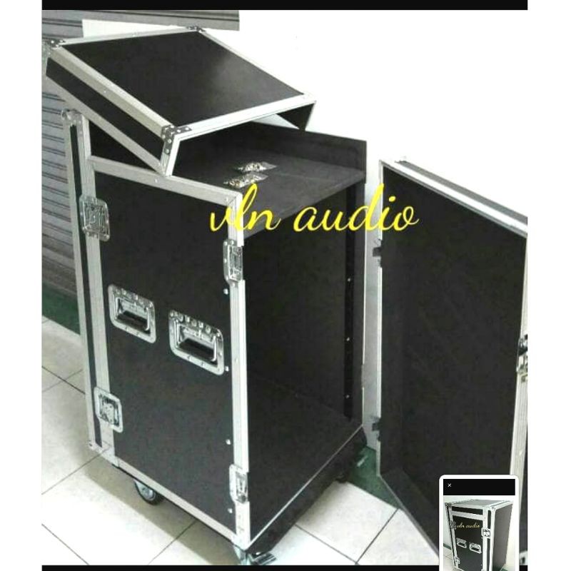 hardcase soundsystem 16u + top mixer