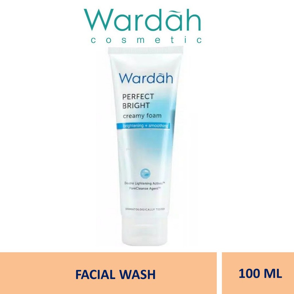 Wardah Perfect Bright Creamy Foam Brightening + Smoothing / Wardah Perfect Bright Creamy Foam / Wardah Perfect Bright Series