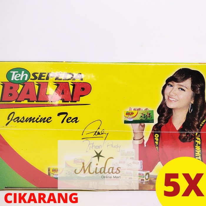 

Teh Sepeda Balap Celup Melati 5 Pcs