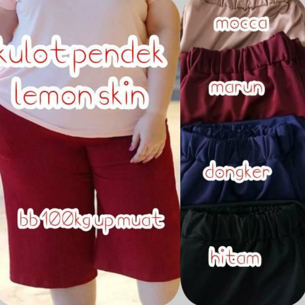 "GKW. 2592" KULOT PENDEK JUMBO 7/8 // CELANA KULOT PENDEK JUMBO / KULOT PENDEK JUMBO WANITA