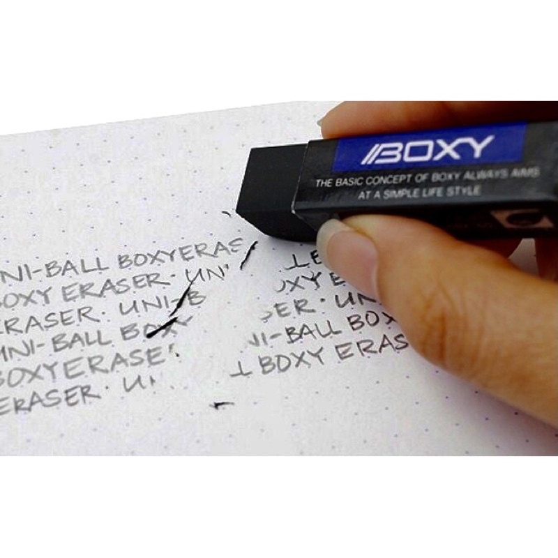 

Uni Boxy Eraser / Penghapus BOXY hitam