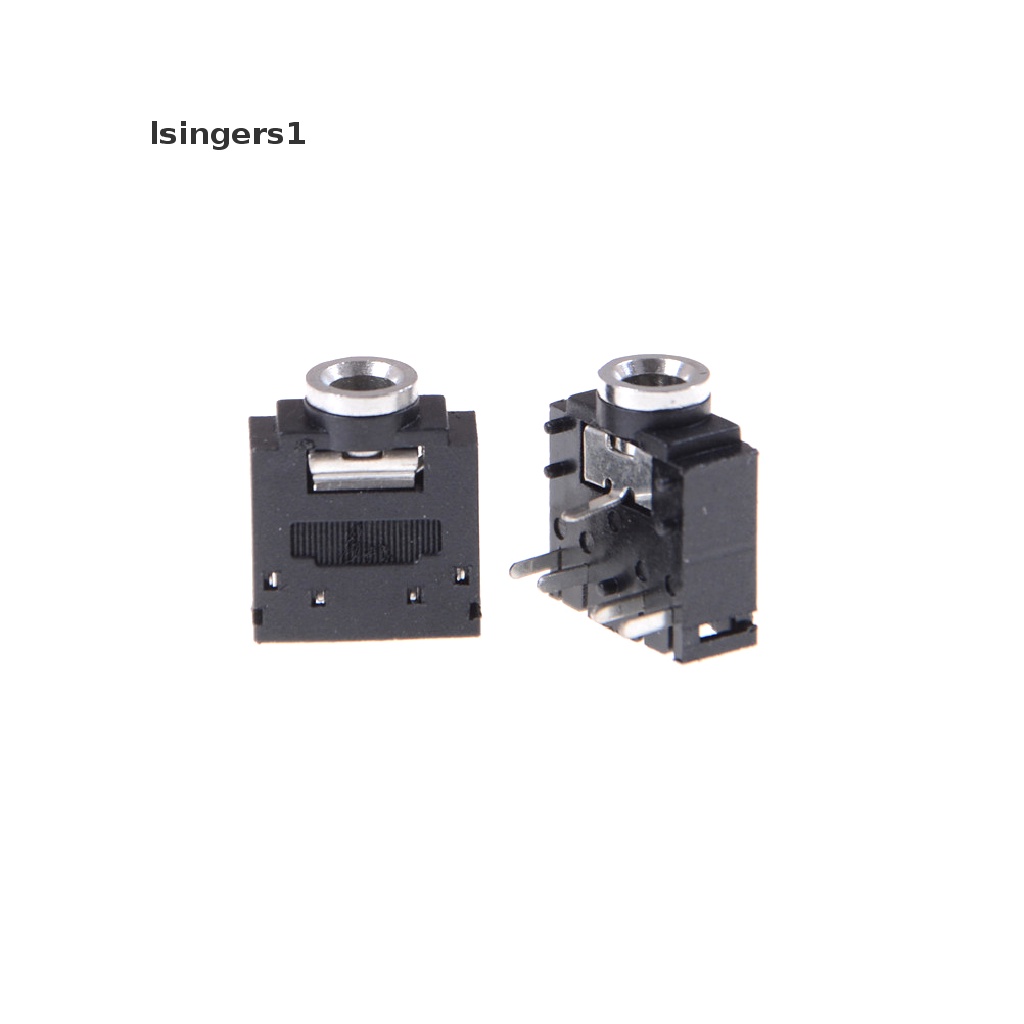 (lsingers1) 10pcs Jack Audio 3.5mm Female 5 Pin Untuk Headset / Interior PCB