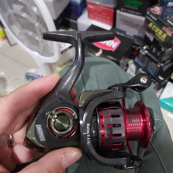 Rel Rell Daido Daimos pro 3000 Power Handel Body Carbon Gulungan Pancing Katrol Pancing murah