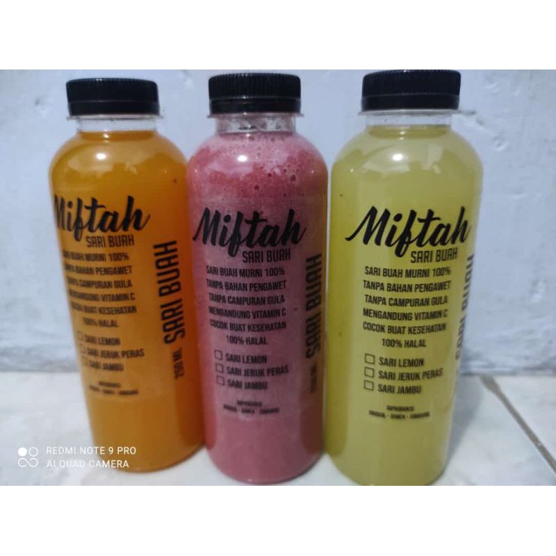 

miftah sari buah 100% murni
