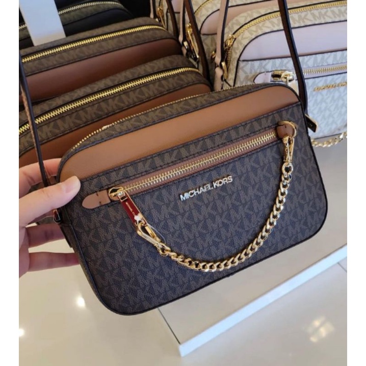 tas MK  jet set item chain large