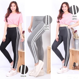  Celana  Legging  Rajut List Import Shopee  Indonesia