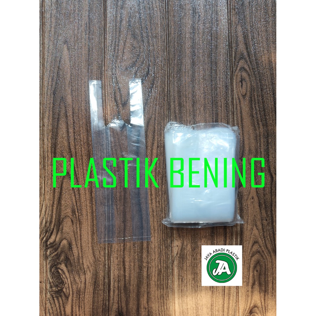 kantong plastik No 24 tebal/kantong plastik transparan Kantong Plastik Bening