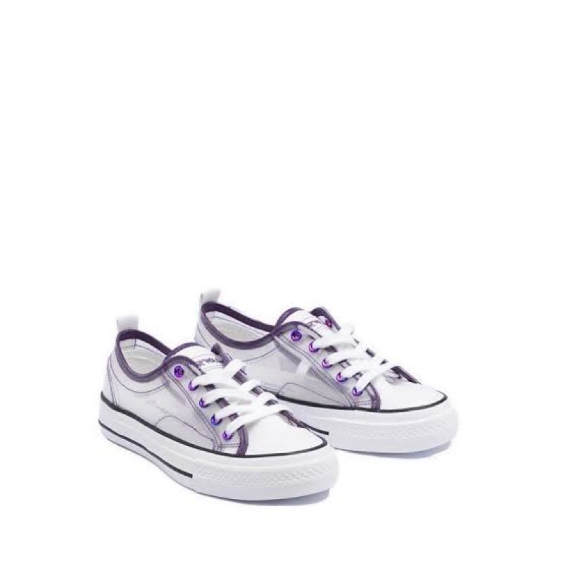 Airwalk transparant purple sneakers