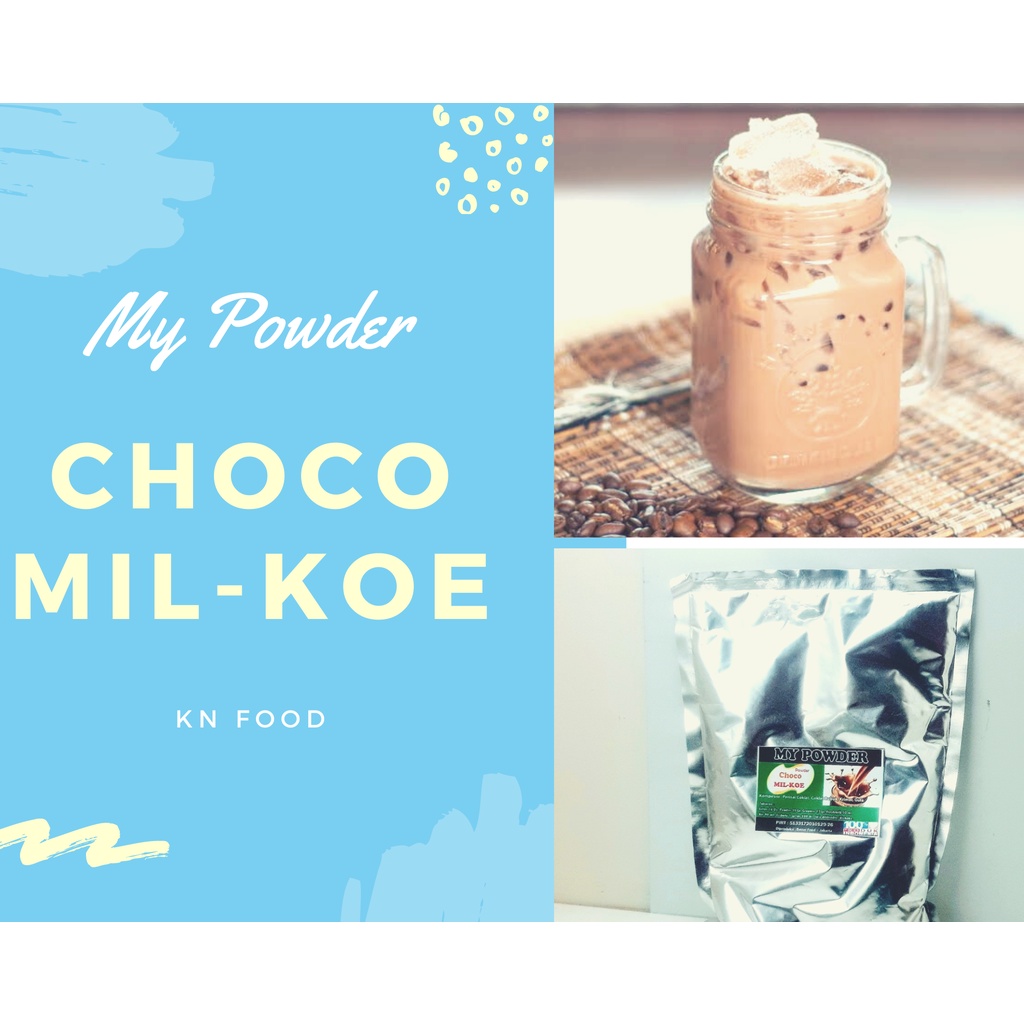 

Bubuk Es Kepal Milo - Choco Milkoe Powder Bubuk Coklat Milkoe 1Kg