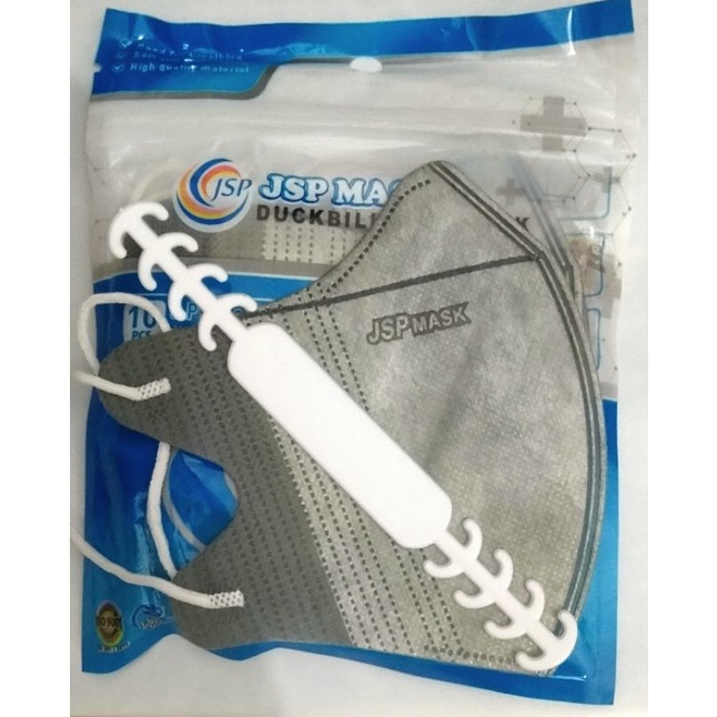masker duckbill JSP MASK isi 10 pcs gratis konektor,BALIKPAPAN