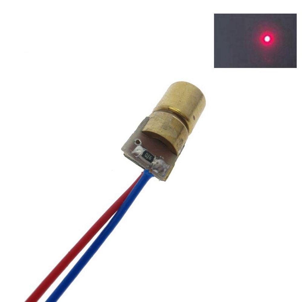 POPULAR Populer1/3 /5 /10pcs Dioda Laser Mini Red Sight Copper Head Dot Diode Module