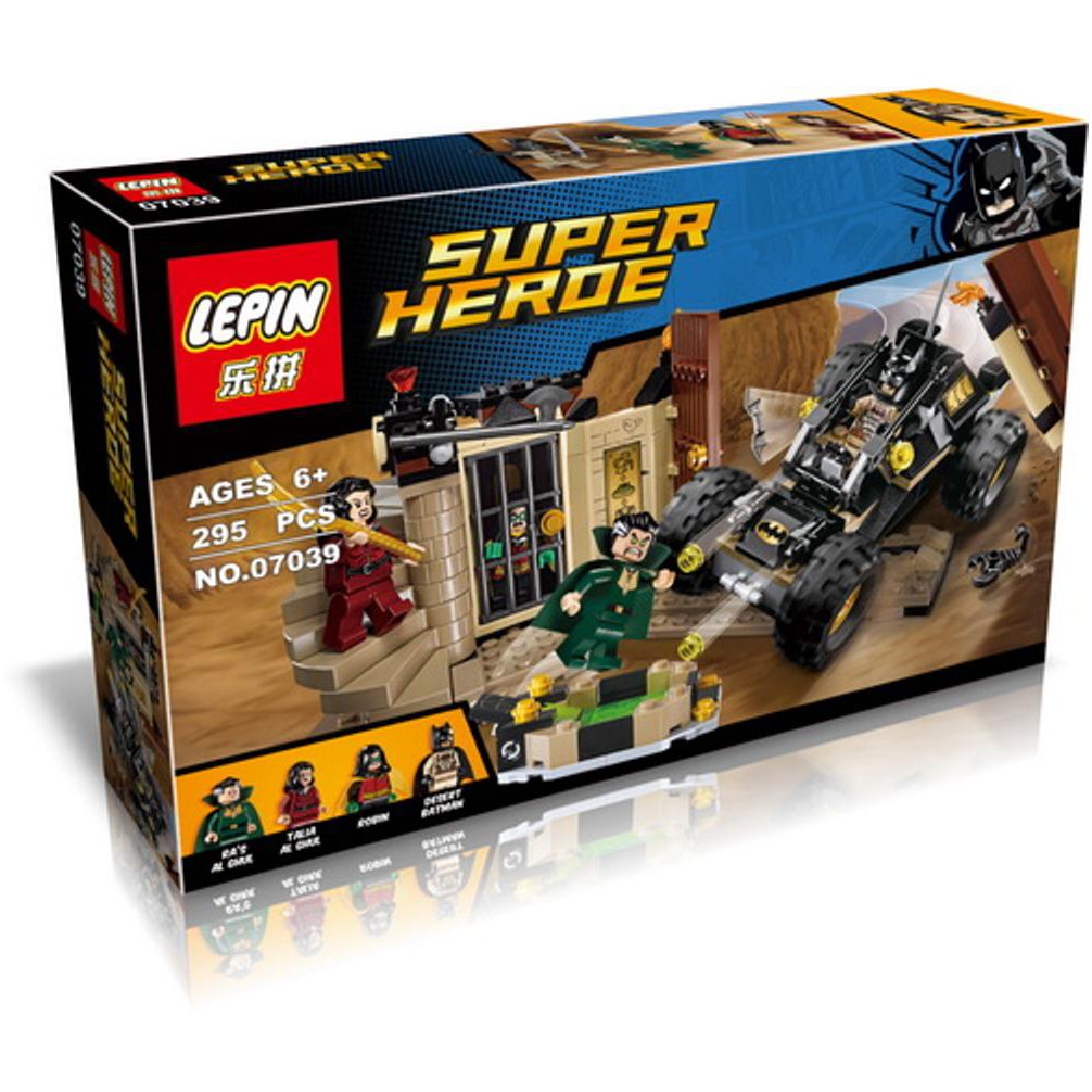Rescue from Ra s al Ghul - Lepin 07039 - Super Heroes