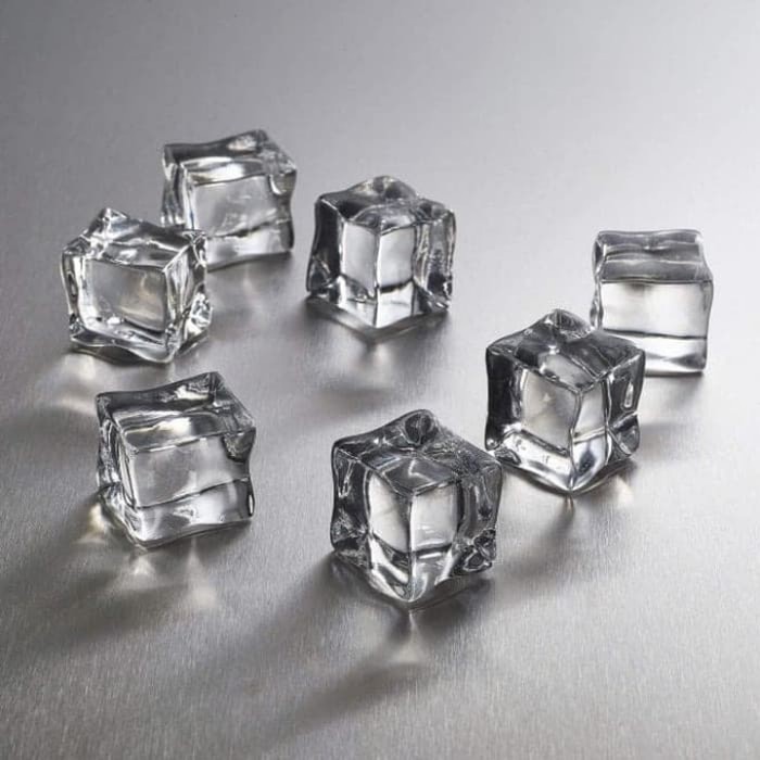 TERBARU - ES BATU PALSU ARTIFICIAL ICE CUBE PROPERTI FOTO