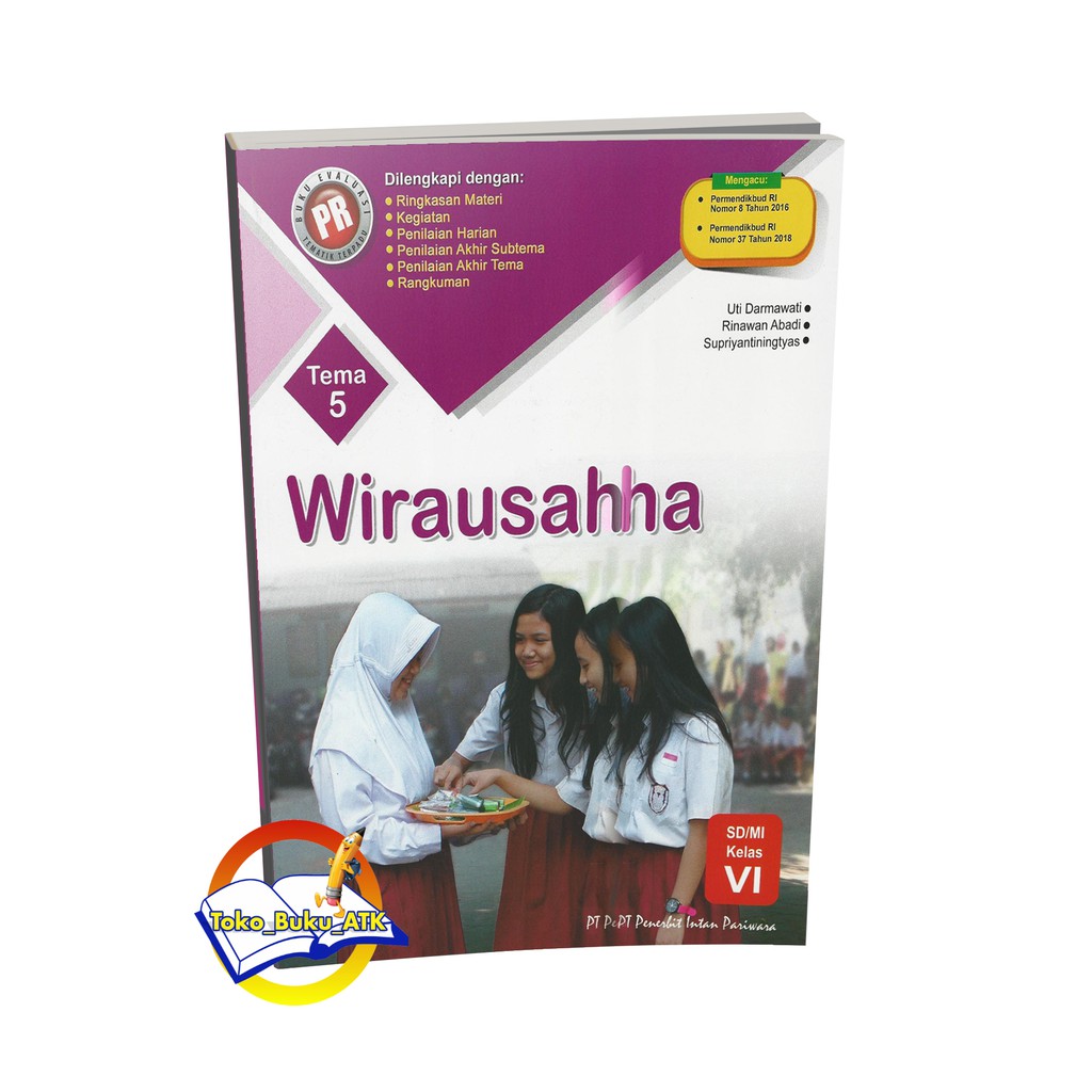 Buku LKS PR SD Kelas 6 Tema 5 Intan Pariwara