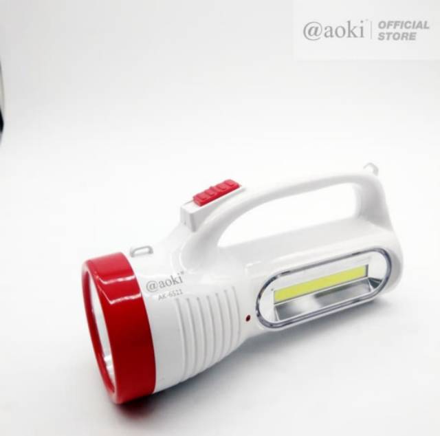 Aoki Senter LED Jumbo 5W + 5W COB AK-6511