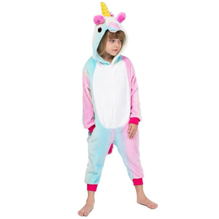 READY STOCK JAKARTA BAJU ANAK KOSTUM ONESIE UNICORN LOLIPOP KUDA PONY ONESIE KUGURUMI PIYAMA COSPLAY