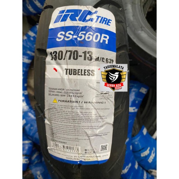 BAN IRC SS-560R 130/70-13 TUBELESS