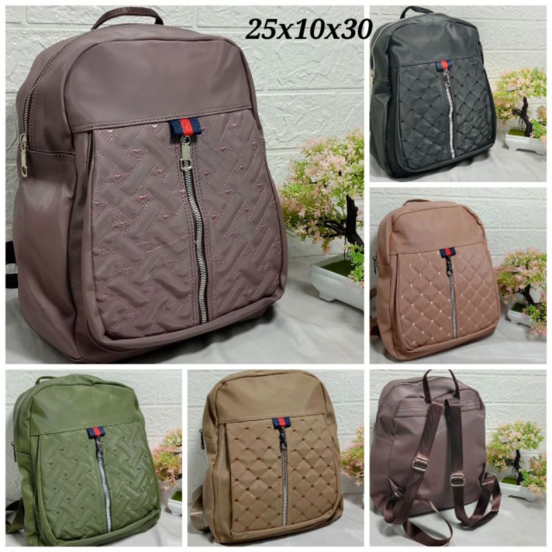 Ransel Fashion Wanita NiLon bordir-8