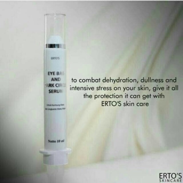 Ertos Eye Bag And Dark Circle Serum Bpom Ori 100 Indonesia