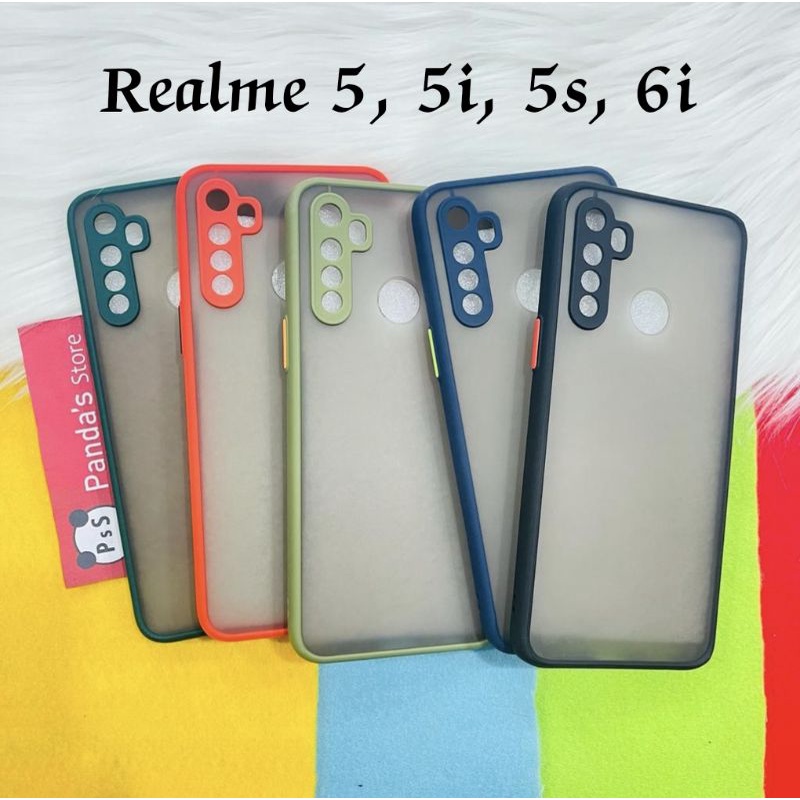 Case Realme 5, 5i, 5s, 5 Pro, 6, 6i, Narzo My choice Original + Ring Kamera / Pelindung Kamera (PsS)