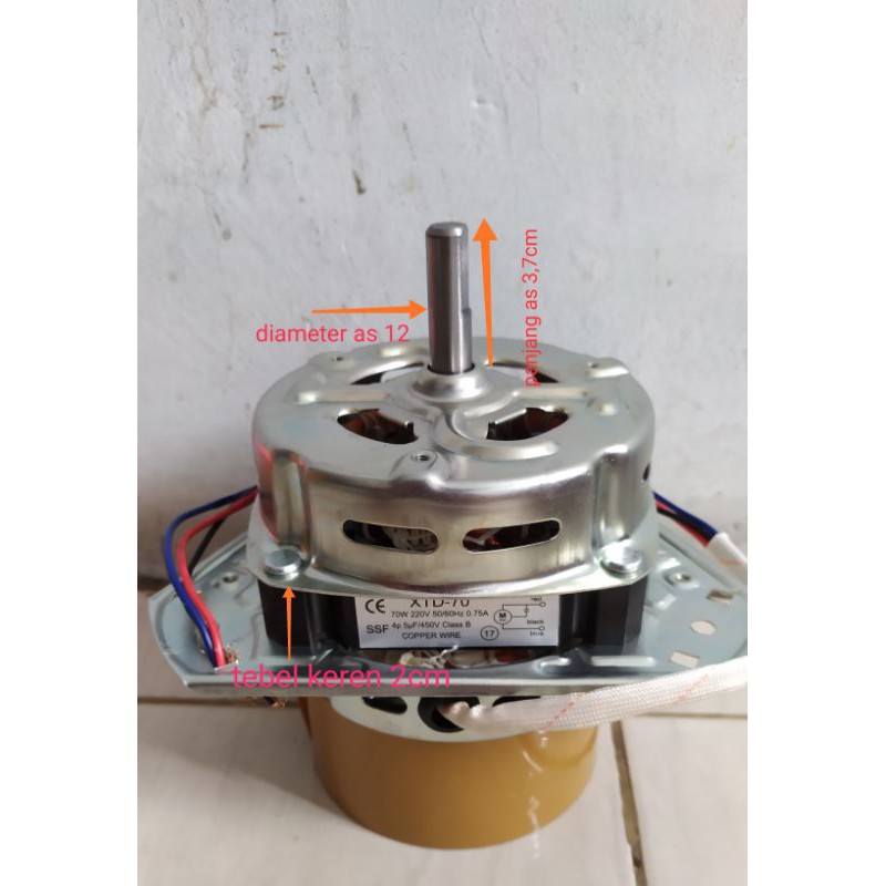 Dinamo spin mesin cuci LG