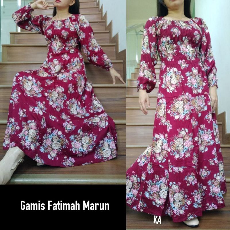 GAMIS BALI RAYON KERUT / GAMIS RAYON SERUT