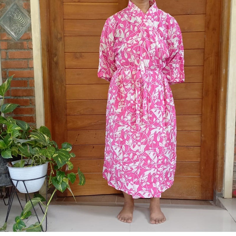 Kimono Batik Update Baju Santai Baju Tidur Baju Rumah